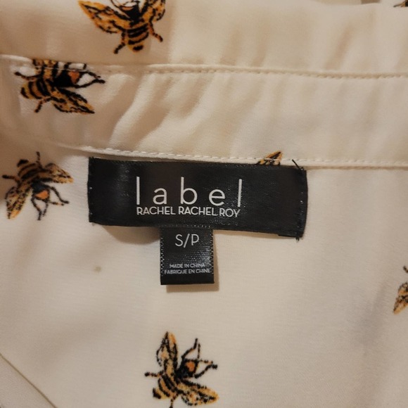 Label Rachel Rachel Roy women's bumble bee sleeveless tunic shirt size small - Picture 11 of 11